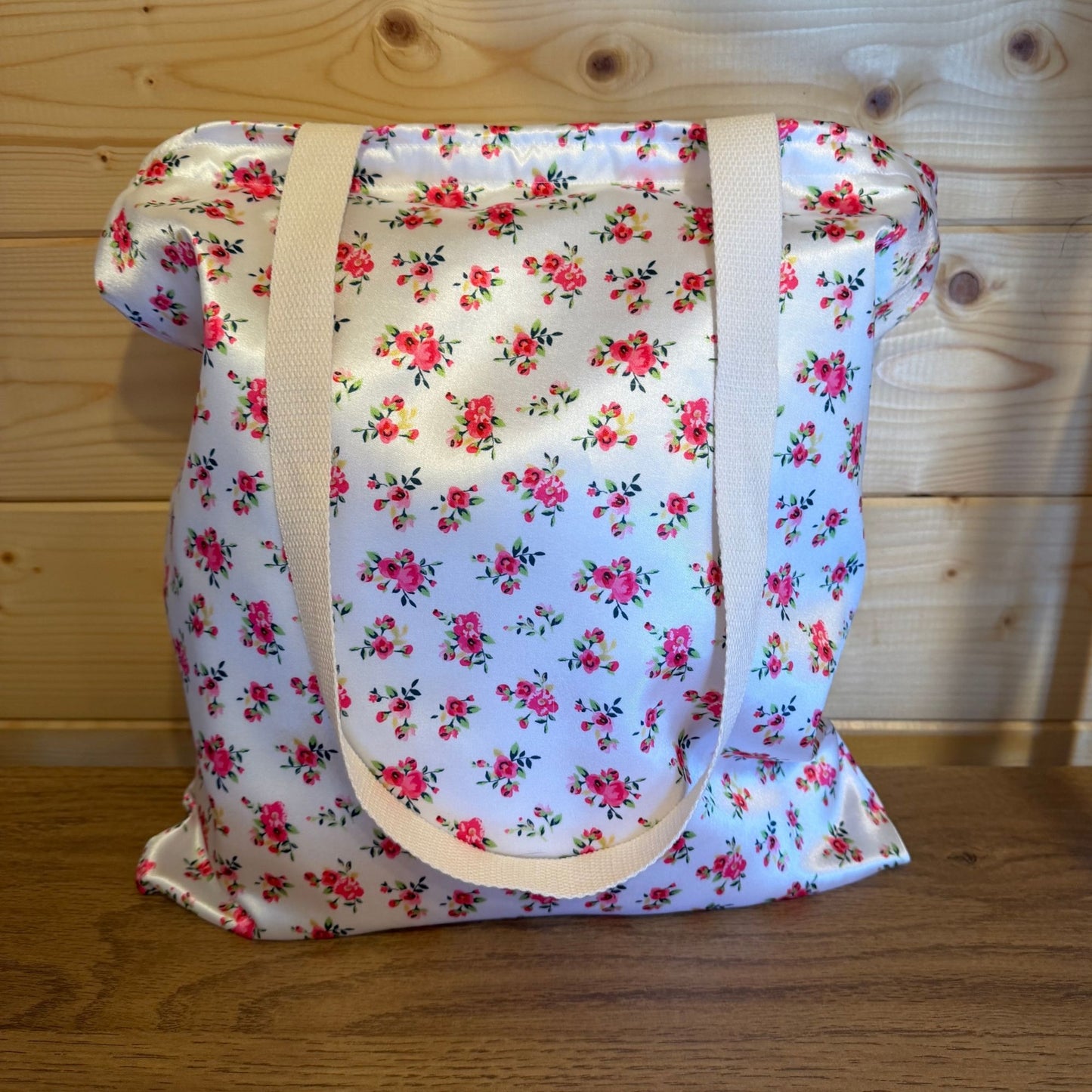 Luxe Satin Tote Bag