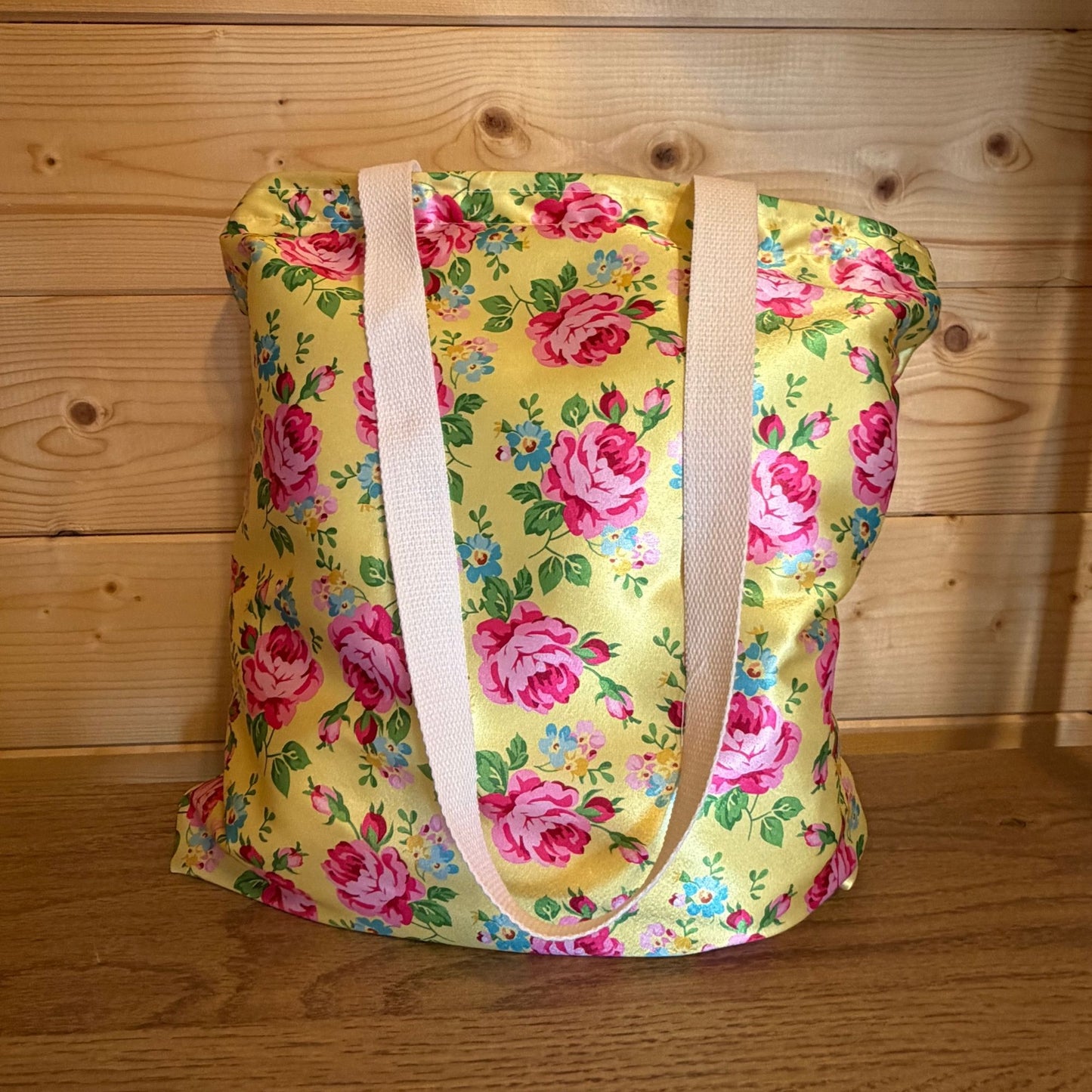 Luxe Satin Tote Bag