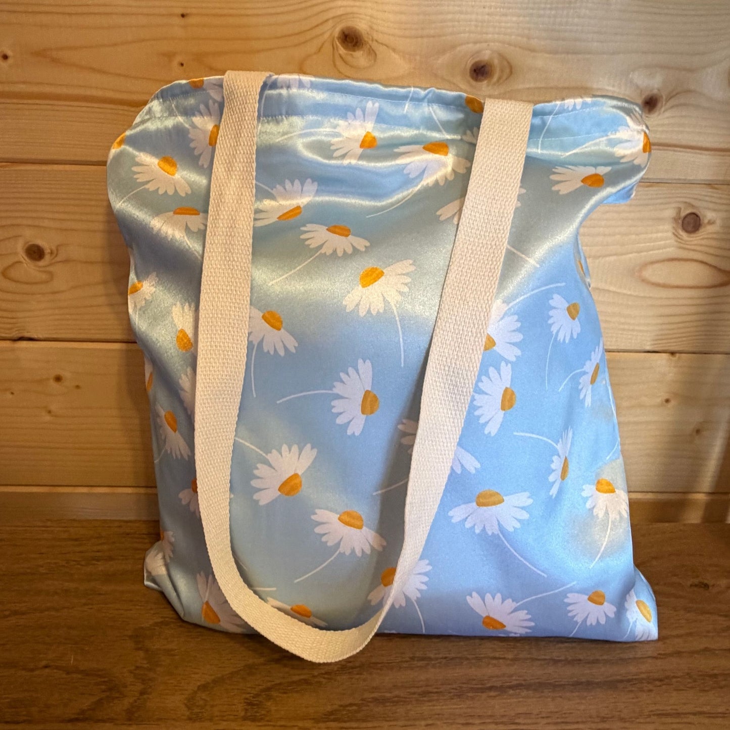 Luxe Satin Tote Bag