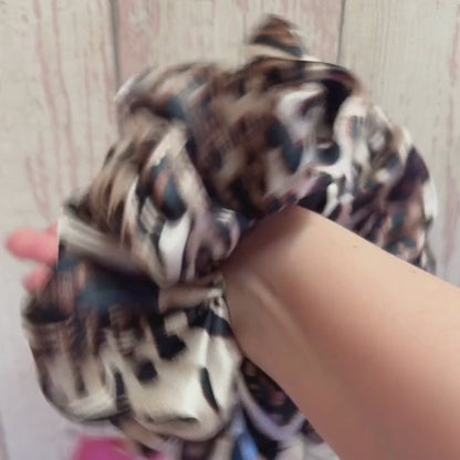 Luxe Leopard XL Scrunchie